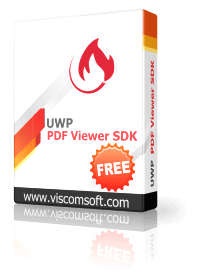 UWP PDF Viewer SDK FREE 1.0