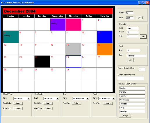 calendar