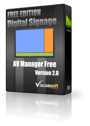 Free Digital Signage Software - AV Manager Free